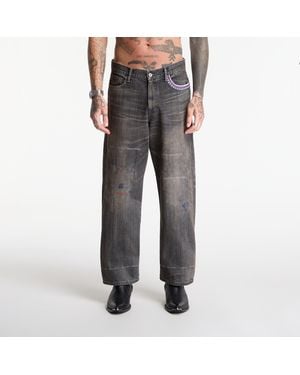 Neighborhood Jeans Savage Denim Dp Wide Pants - Grijs