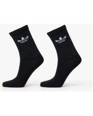 adidas Originals Adidas Reflective Crew Socks 2-Pack/ Reflective/ Putty Mauve - Black