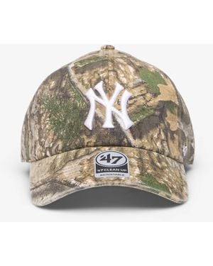 '47 Tappo Mlb Clean Up Real Tree New York Yankees Cap - Multicolore