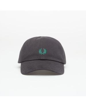 Fred Perry Mütze Pique Classic Cap - Grau