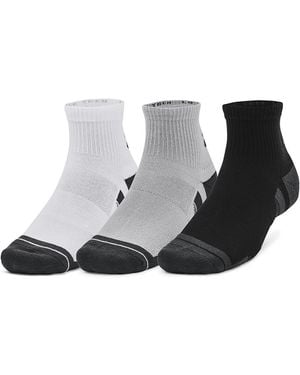 Under Armour Calzini Performance Tech 3-Pack Qtr - Grigio