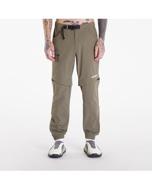 adidas Originals Pants Adidas Terrex Utilitas Hiking Zip-Off Pants - Gray