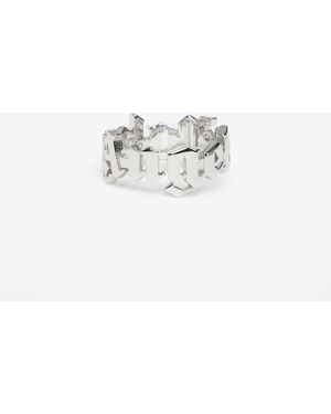 Palm Angels Classic Logo Rounded Ring - White