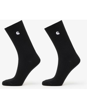 Carhartt Madison Socks 2-Pack - Zwart
