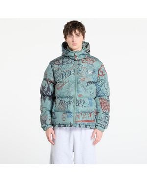 RIPNDIP Giacca Marker Puffer Jacket/ Charcoal - Blu