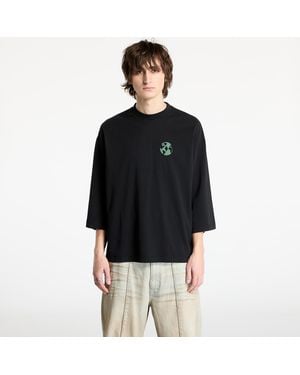 Marcelo Burlon T-Shirt County Globe Loose T-Shirt/ Deep - Schwarz