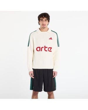 adidas Originals Sweater Adidas X Arte Knitted Long Sleeve Jersey/ Collegiate - Red