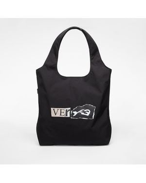 Y-3 Bag Graphic Tote - Black