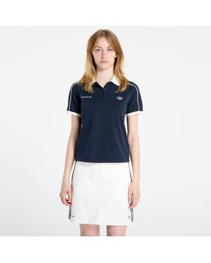 adidas Originals T-shirt adidas x sporty & rich polo t-shirt blue/ night navy m - Bleu