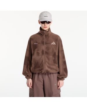 FTSHP Sweatshirt X Adidas Terrex Daybreaker Full Zip Fleece - Bruin