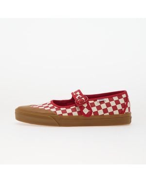Vans Baskets mary jane checkerboard red/ white eur 37 - Rouge