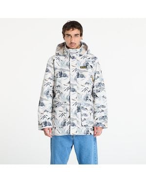 Columbia Jacket High Cascades Interchange Reversible Bomber Jacket - Blue