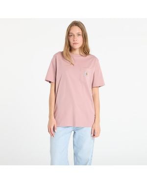 Carhartt T-Shirt S/S Pocket T-Shirt - Rot