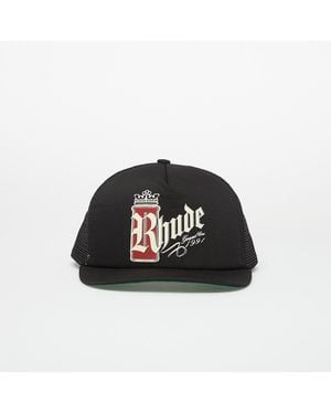 Rhude Mütze Fumar 91 Trucker Hat - Schwarz