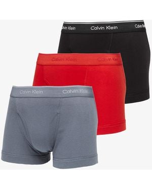 Calvin Klein Trunk 3 Pk - Rot