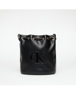 Calvin Klein Tas Jeans Sandi Bucket Bag - Zwart