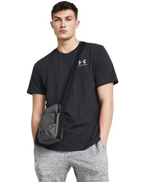 Under Armour Sportstyle Lite Crossbody Castlerock - Zwart