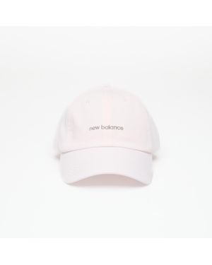 New Balance Tappo 6 Panel Linear Logo Hat - Bianco