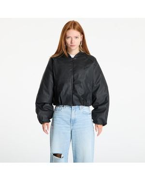 adidas Originals Veste adidas pleather bomber synthetic down jacket l - Noir