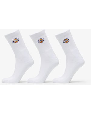 Dickies Valley Grove Socks 3-Pack - Bianco