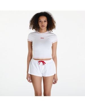DIESEL T-Shirt Ufset-Sylvie Pyjama - Weiß
