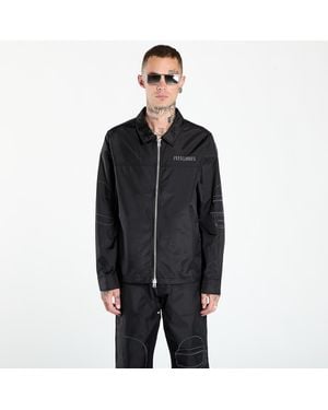 Pleasures Jacket Daft Club Helmets Nylon Work Jacket - Black