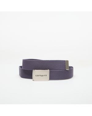 Carhartt Gürtel Clip Belt Chrome - Lila