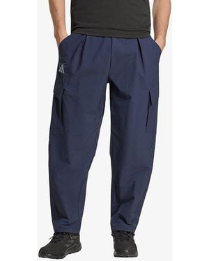 adidas Originals Pants Adidas Terrex Xploric Clima365 Cargo Tracksuit Bottoms - Blue