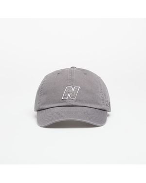 New Balance 6 Panel Block N Hat V 2.0 - Grigio