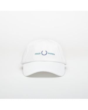 Fred Perry Pet Flp Twill Cap - Wit