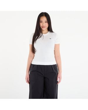 Lacoste T-Shirt Tee-Shirt - White