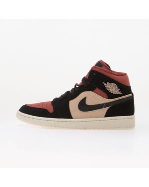 Nike Baskets air 1 mid particle beige/ black-canyon rust-sail eur 38.5 - Noir