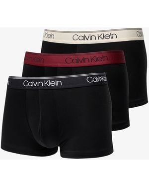 Calvin Klein Low Rise Trunk 3-Pack - Nero