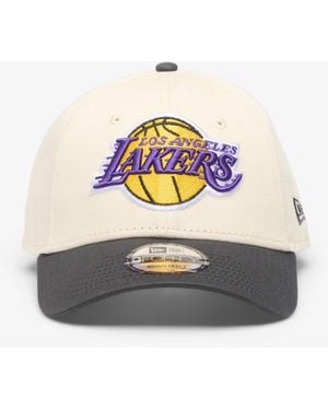 KTZ Mütze 9Forty Nba Colourblock Los Angeles Lakers - Grau