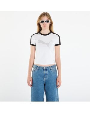 PUMA T-Shirt X Fenty T7 Slim Tee - Blue