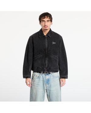 PATTA Jacket Washed Canvas Jacket - Black