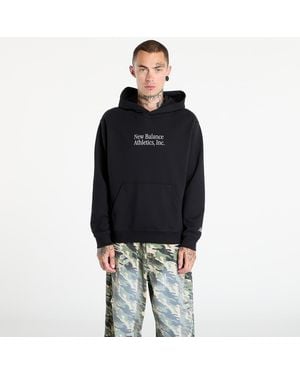 New Balance Sweatshirt Athletics Classics Hoodie - Black