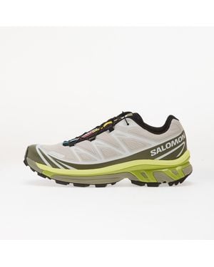 Salomon Sneakers Xt-6 Lunar Rock/ Dlicgr/ Brighc - Green