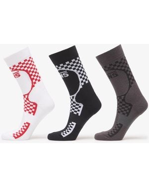 Vans Chaussettes a.o.d. checker socks xl - Noir