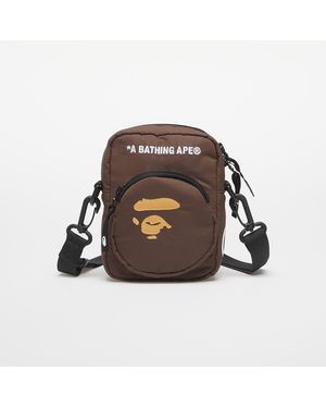 A Bathing Ape Tasche Ape Head Mini Bag - Braun