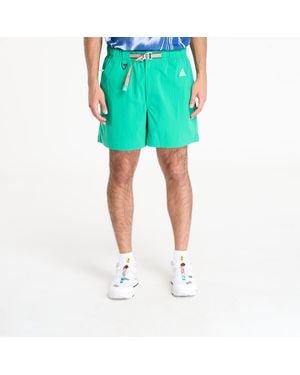 Nike Acg hiking shorts stadium green/ summit white xs - Vert