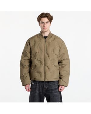 Daily Paper Jacket Ayan Monogram Puffer Jacket - Brown