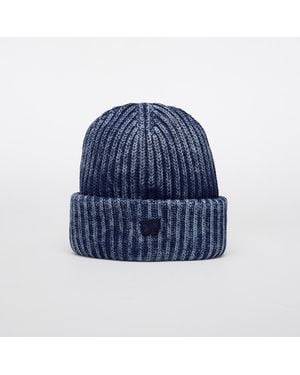 Daily Paper Mütze Knitted Washed Beanie - Blau