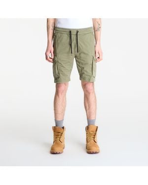 Alpha Industries Korte Broek Cotton Twill Jogger Short - Groen