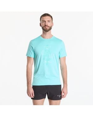 PUMA T-Shirt X Hyrox M Cloudspun Thermoadapt Tee - Blauw