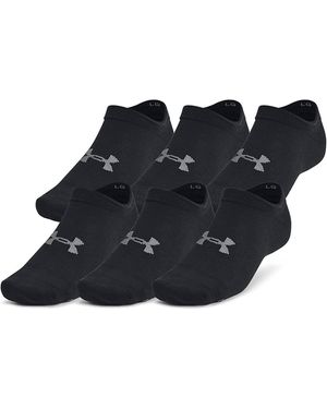 Under Armour Socken Essential No Show 6-Pack - Blau