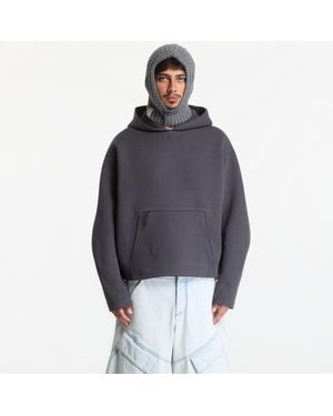 Nike Sweatshirt Tech Fleece Pullover Hoodie Anthracite - Blau