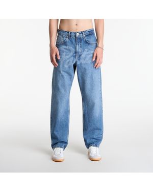 PATTA Jeans Laserprint Whiskers Denim Pants - Blau