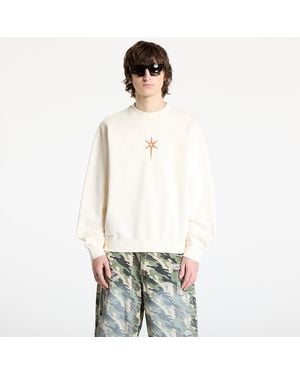 Marcelo Burlon Sweatshirt County Goth Boxy Crewneck - Weiß