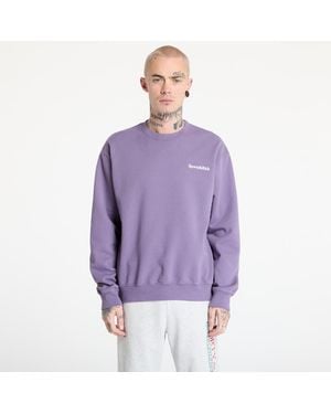 Sporty & Rich Sweatshirt Health Is Wealth Crewneck Dusty Grape - Purple